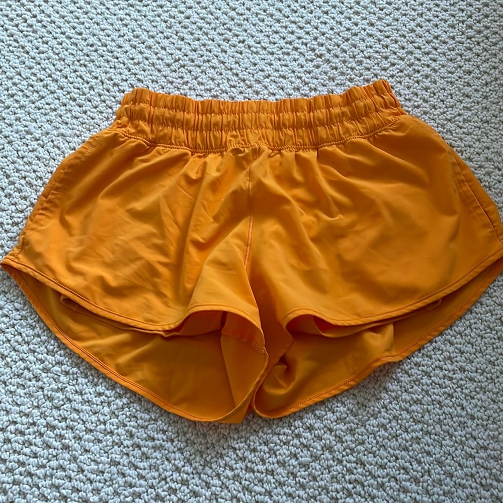 Aerie offline orange athletic shorts